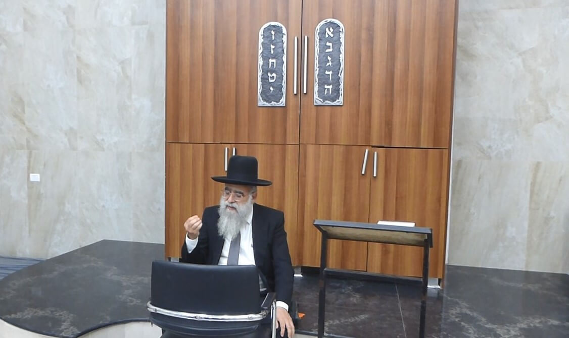 דברי חיזוק מהגאון רבי יעקב אביטן שליטא בקהילת חסד לאברהם מודיעין עלית